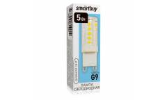 Светодиодная (LED) Лампа Smartbuy-G9-5W/4000/G9 (SBL-G9-5-40K)