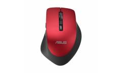 Мышь Asus WT425 красный оптическая (1600dpi) беспроводная USB2.0 для ноутбука (5but)
