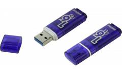 USB флэш-накопитель 16GB SmartBuy Glossy series темно-синий USB3.0
