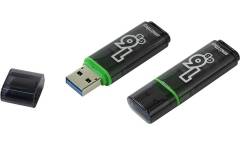 USB флэш-накопитель 16GB SmartBuy Glossy series темно-серый USB3.0