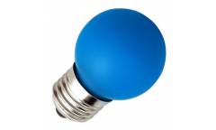 Лампа светодиодная FOTON_DECO GL45_1W/_BLUE_E27_синий  шар
