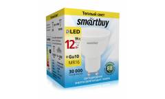 Светодиодная (LED) Лампа Smartbuy-Gu10-12W/3000 (SBL-GU10-12-30K)/100