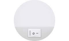 Светильник-ночник NLE 07-LW белый с выключателем 230В IN HOME