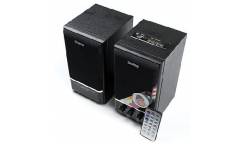 Компьютерная акустика Dialog Disco AD-07 Black 2*12W RMS - активные, FM радио, USB+microSD reader, пульт ДУ