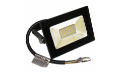 Светодиодный (LED) прожектор FOTON_ SMD - 10W/2700K/IP65 Plastic Black 850Лм теплый цвет