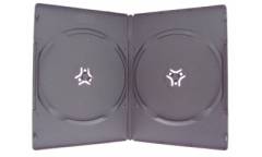 Коробка для дисков Noname DVD-box Slim 9mm двойная черная