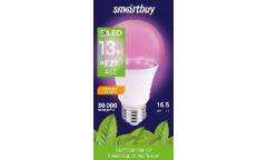 Светодиодная (LED) Лампа ФИТО Smartbuy-A60Fito-13W/E27 (SBL-A60-13-fito-E27)/100 _для растений
