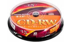 Диск CD-RW Vs 700MB 4-12x CB/10