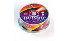 Диск DVD-RW Vs 4,7GB 4x CB/25