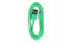 Кабель USB Smartbuy Apple 8 pin цветные, длина 1,2 м, зеленый