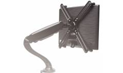 Кронштейн-адаптер для мониторов Arm Media LCD-M2 черный макс.7кг настольный поворот и наклон верт.перемещ.