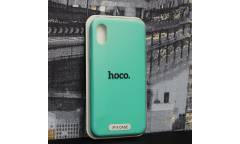 Силиконовый чехол HOCO PURE Series для iPhone X Ice Blue
