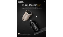 АЗУ Hoco Z30A Easy route dual port car charger black