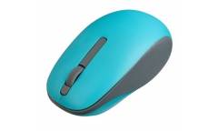 mouse Perfeo Wireless "FUNNY", 3 кн, DPI 1200, USB, голуб.
