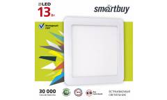 Встраиваемый (LED) светильник DL Smartbuy Square-13w/5000K/IP20 _175х10мм (врезн.отв.150мм) _квадрат