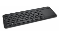 Клавиатура Microsoft All-in-One Media черный USB беспроводная Multimedia Touch