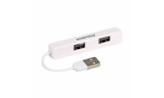 Хаб Smartbuy USB - 4 порта белый (SBHA-408-W)