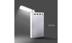 Внешний аккумулятор Hoco J62 Jove table lamp 30000 mAh white