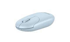 mouse Perfeo Wireless "SLIM", 3 кн, DPI 1200, USB, голубая