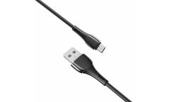 Кабель USB Hoco X49 Beloved charging data cable for Micro Black