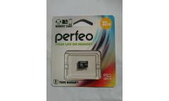 Карта памяти Perfeo MicroSDHC 32GB Class 10 