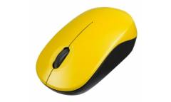 mouse Perfeo Wireless "SKY", 3 кн, DPI 1200, USB, жёлт.