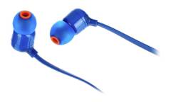 Наушники беспроводные (Bluetooth) JBL T110BT внутриканальные синие