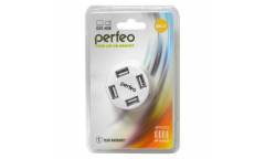Кардридер Perfeo USB-HUB 4 Port (PF-VI-H025 White) белый