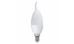 Лампа светодиодная Volpe LED-CW37-6W/WW/3000/E14/FR/O свеча на ветру мат 