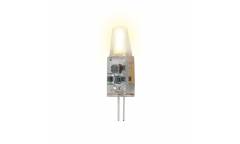 Лампа светодиодная Uniel LED-JC-12/1,5W/WW/3000/G4/CL капсула силикон 12В 