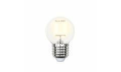 Лампа светодиодная Uniel LED-G45-6W/WW/3000/E27/FR Sky шар мат 