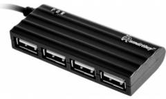 IT/acc Smartbuy USB - Xaб 4 порта черный (SBHA-6810-K)