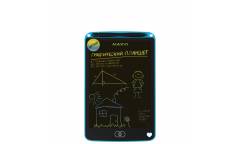 Планшет LCD  для заметок и рисования Maxvi MGT-01C blue