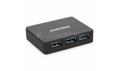 IT/acc Smartbuy 4 порта USB 3.0 Xaб SBHA6000 черный