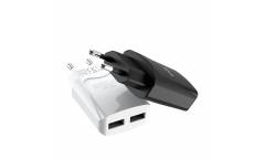 CЗУ Hoco C52A Authority power dual port charger (white)