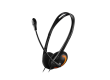 Гарнитура CANYON PC headset with microphone, volume control and adjustable headband, cable 1.8M, Bla