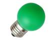 Лампа светодиодная FOTON_DECO GL45_1W/_GREEN_E27_зеленый  шар