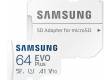 MicroSDXC флэш-накопитель 64GB Samsung Evo Plus Class 10 + adapter