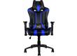 Кресло игровое Aerocool 428415 черный/синий сиденье черный/синий искусственная кожа крестовина металл