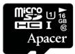 Карта памяти Apacer MicroSDHC 16GB Class 10+adapter
