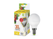 Лампа светодиодная ASD LED-ШАР-standard 3.5Вт 160-260В Е14 3000К 