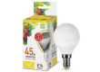 Лампа светодиодная ASD LED-ШАР-standard 5Вт 160-260В Е14 3000К 