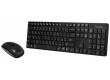 Комплект клавиатуара+мышь Smartbuy Wireless 215318AG черный