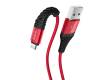 Кабель USB Hoco X38m Cool Charging MicroUSB (красный)