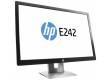 Монитор HP 24" EliteDisplay E242 черный IPS LED 16:10 матовая HAS Pivot 250cd 178гр/178гр 1920x1200 D-Sub DisplayPort FHD USB 6.23кг