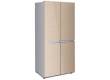 Холодильник Ascoli ACDG415 золотое стекло 4-дверный, 415л, 176*80*60см De Frost капельный
