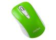 mouse Perfeo Wireless "CLICK", 4 кн, DPI 1000-1600, USB, зелёный