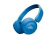 Наушники беспроводные (Bluetooth) JBL T450BT накладные с микрофоном синие