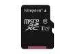 Карта памяти MicroSDXC Kingston 128GB Class 10 UHS-I (45Mb/s)