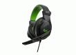 Игровая гарнитура RUSH BEAT'EM, динамики 40мм, поворотный микрофон, черн/зел